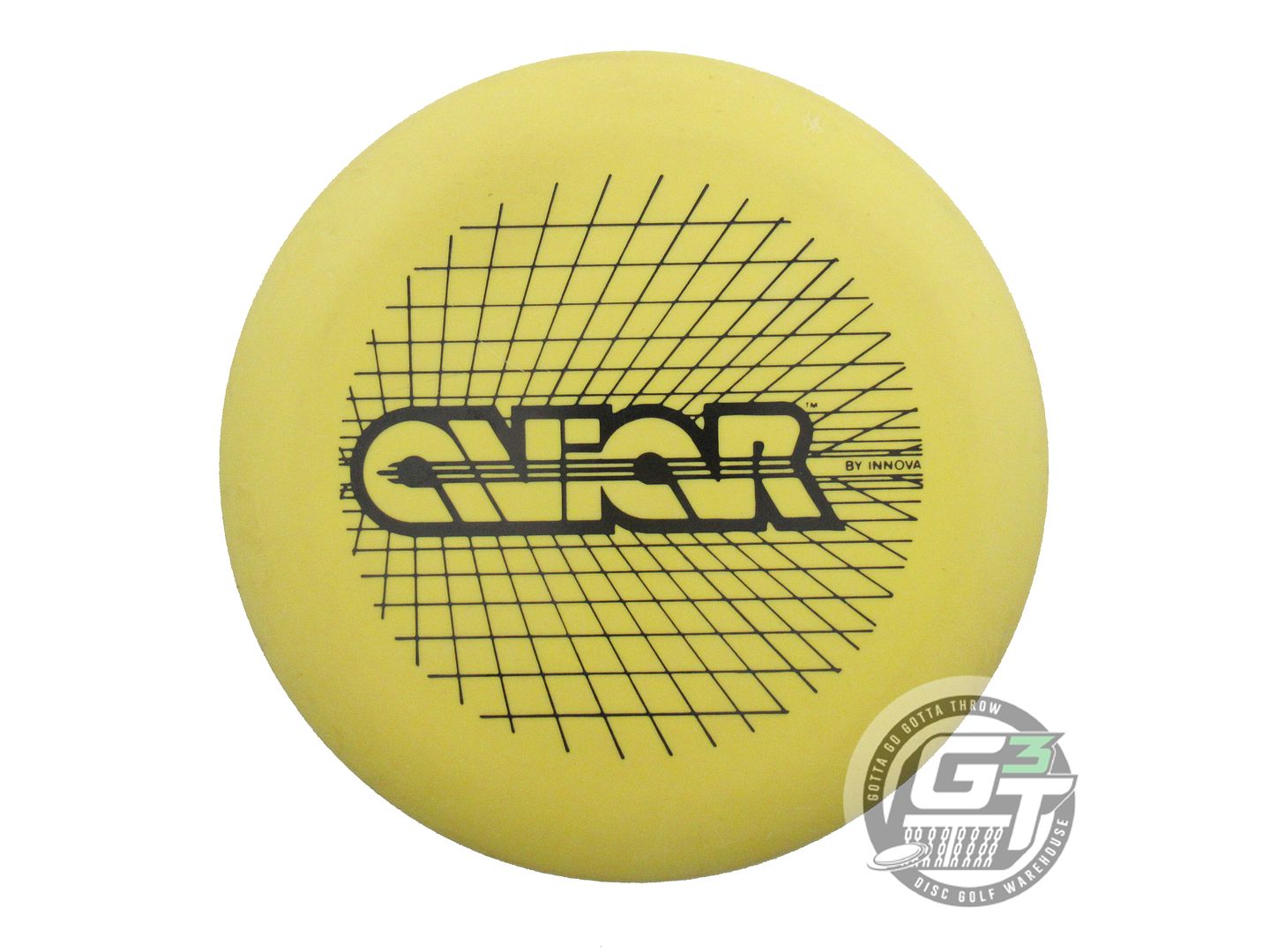 USED Innova DX Classic Aviar 175g Yellow Black Stamp Putter Golf Disc