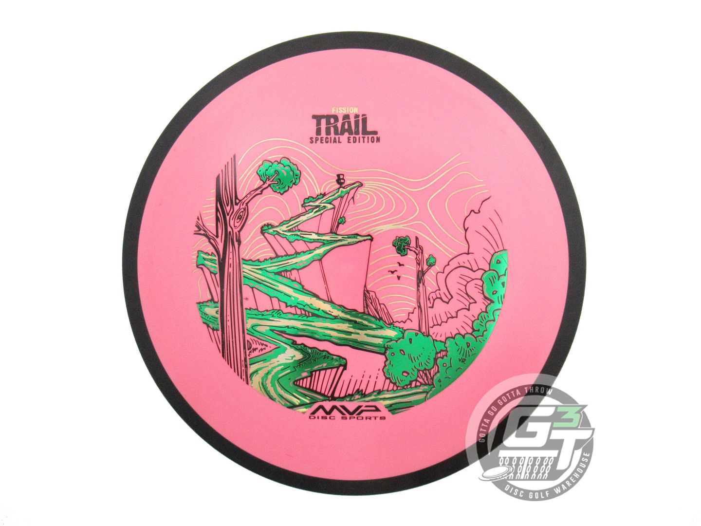 USED MVP Disc Sports [SE] Fission Trail 160g Pink Driver Golf Disc