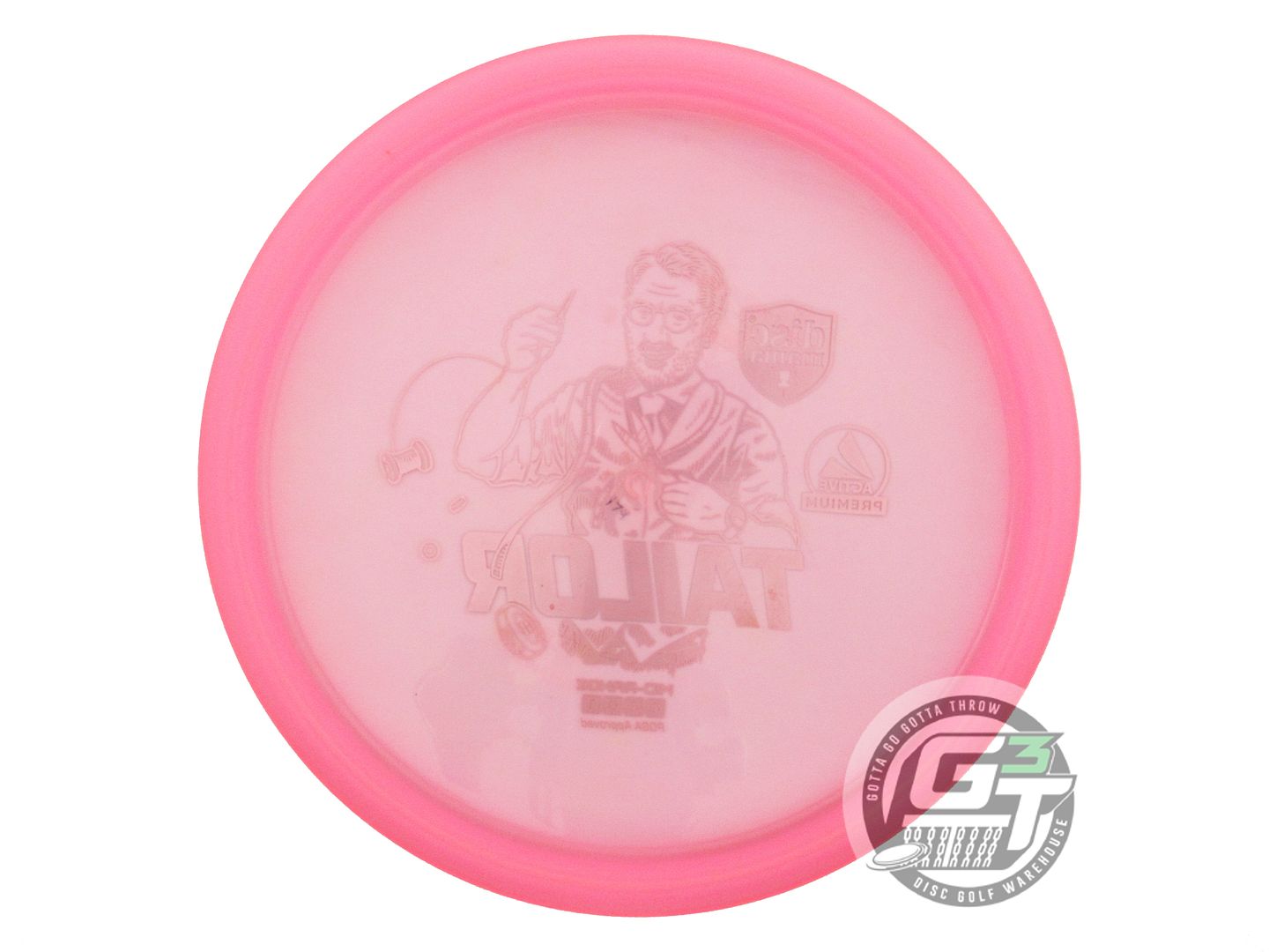 USED DiscMania Active Premium Tailor 174g Pink Orange Foil Midrange Golf Disc