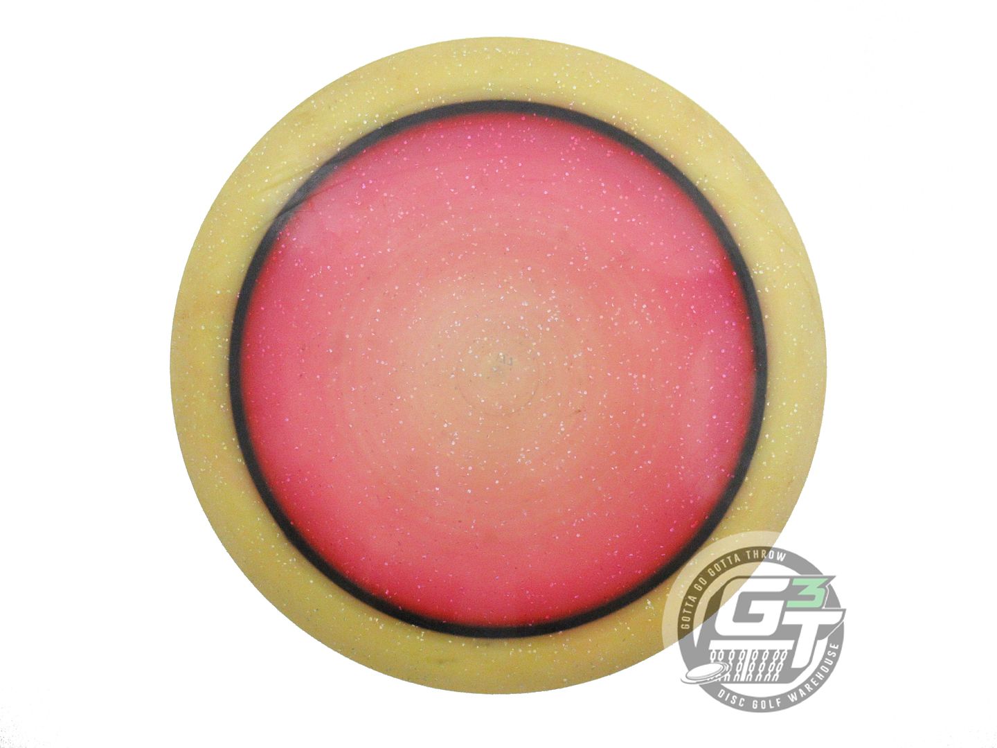USED Innova Metal Flake Champion Destroyer 177g Yellow HOME DYED Driver Disc