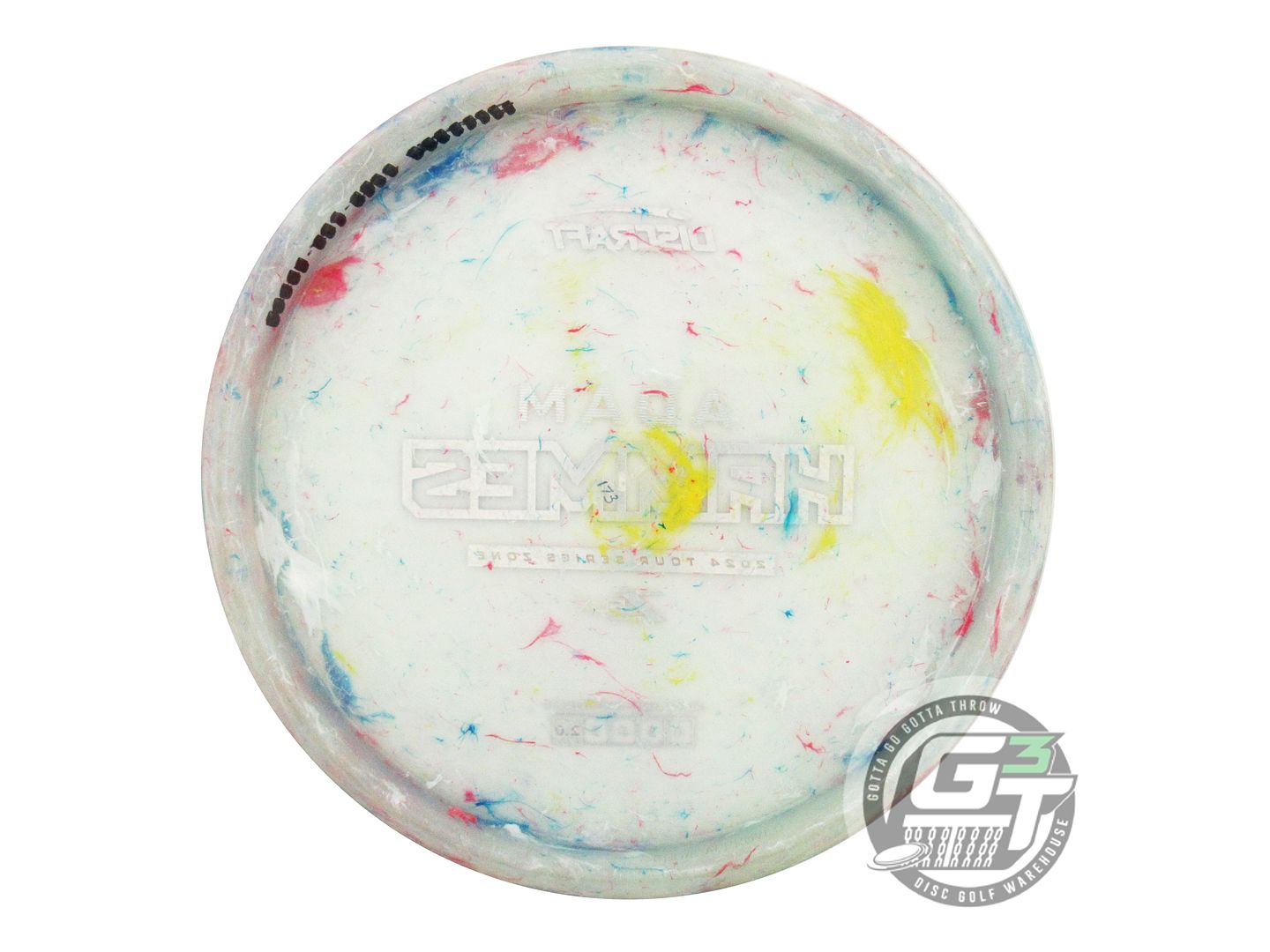 USED Discraft [HAMMES] Jawbreaker Z FLX Zone 173g Purple Foil Putter Golf Disc