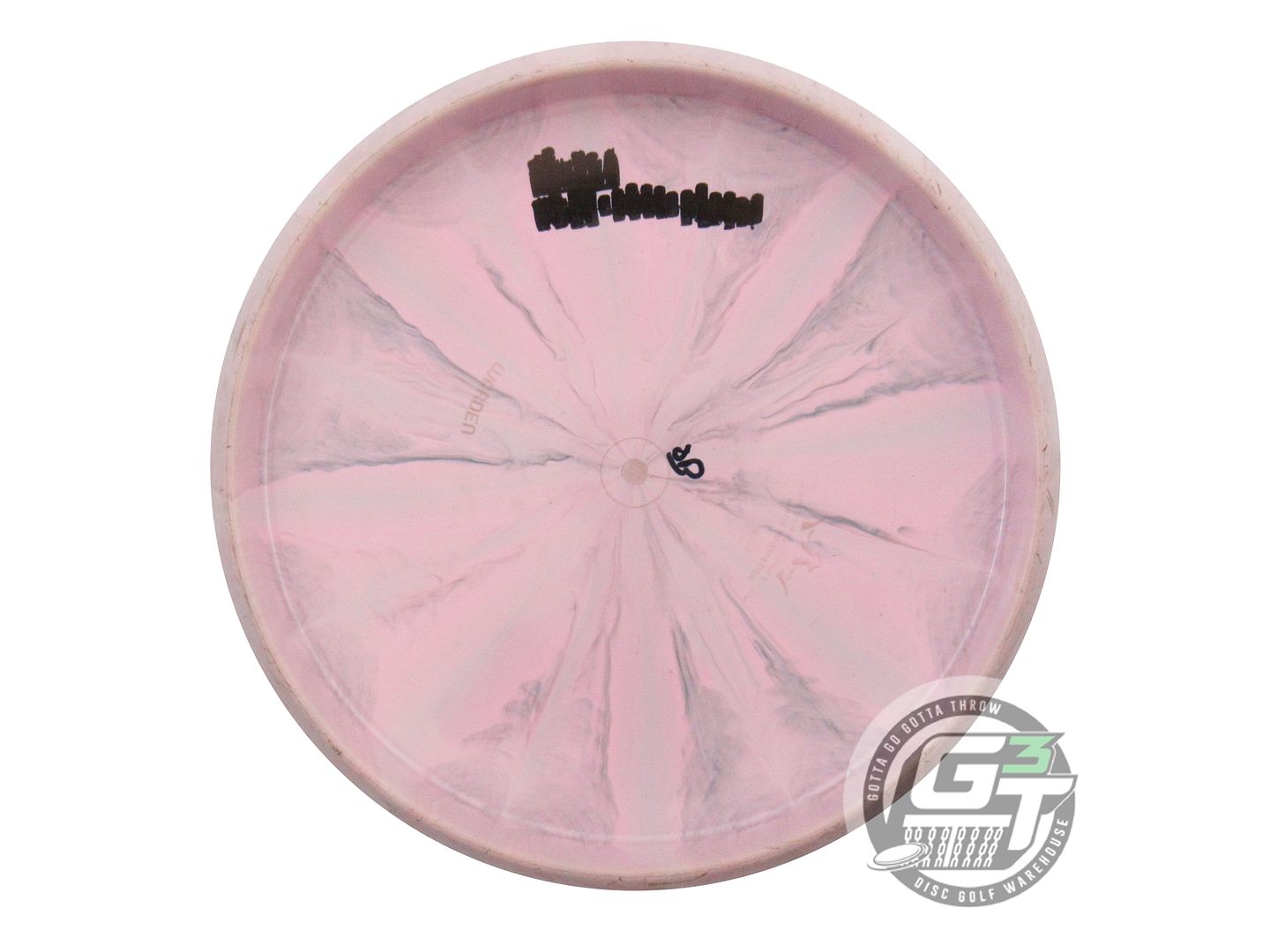 USED Dynamic Discs Fuzion Burst Warden 173g Pink-Gray Putter Golf Disc