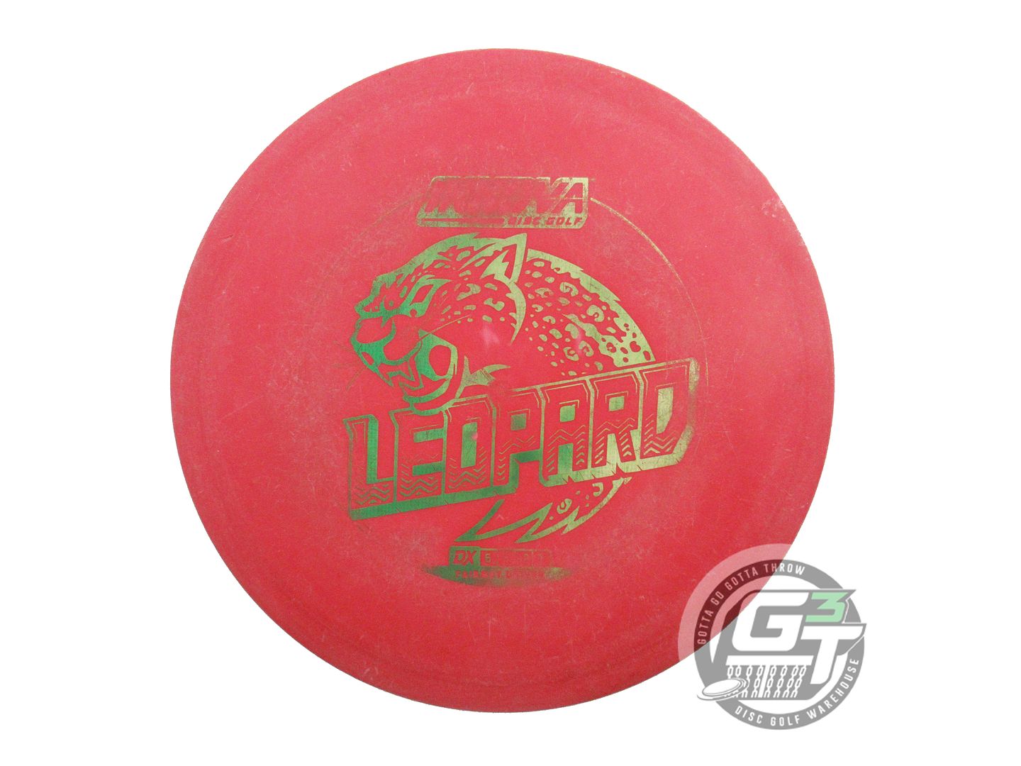 USED Innova DX Leopard 167g Red Green Foil Fairway Driver Golf Disc