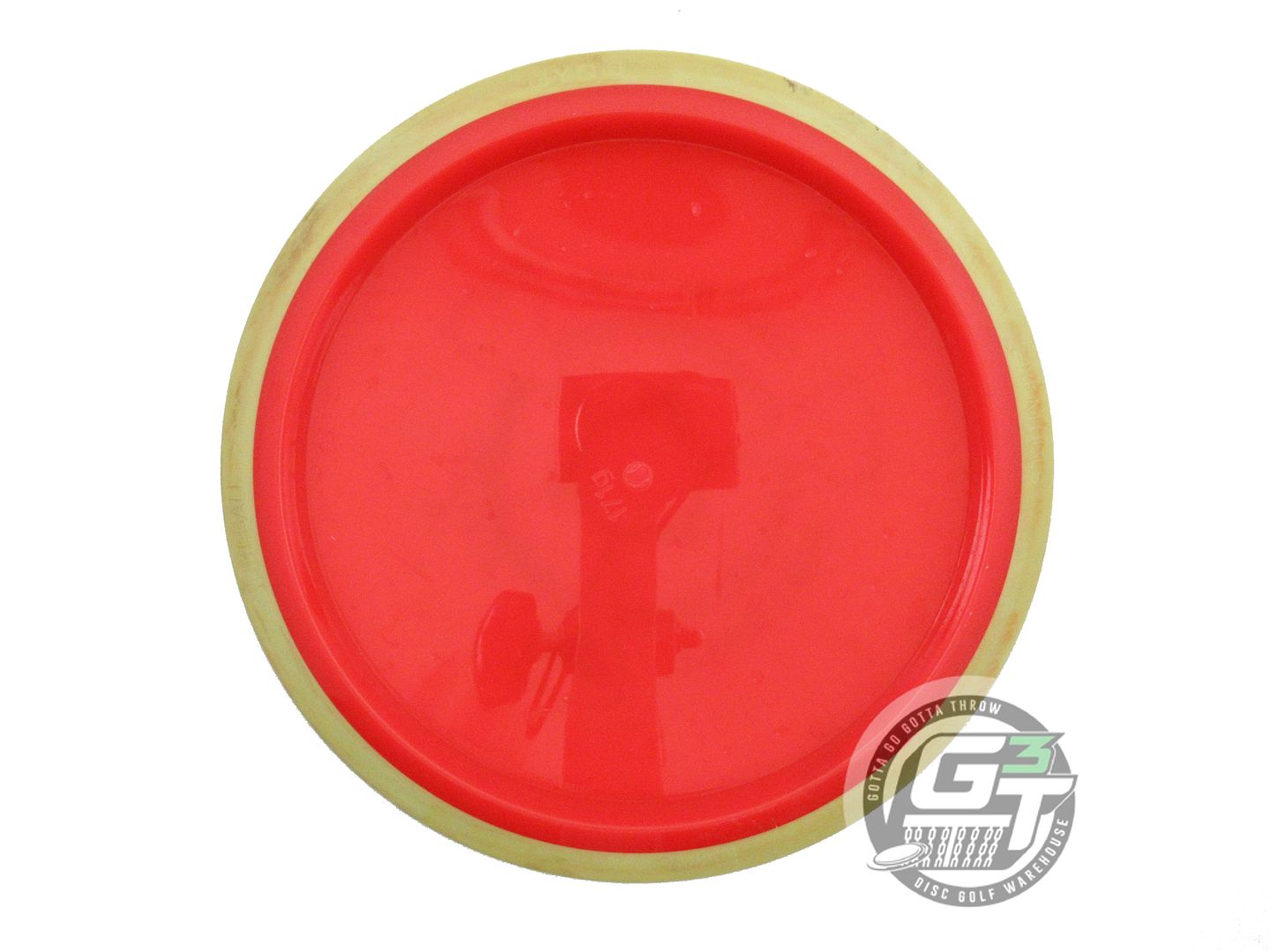 USED Axiom Discs Neutron Fireball 171g Red Lime Rim Distance Driver Golf Disc