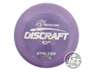USED Discraft [PIERCE] ESP Stalker 175g Purple Diamond Plate Foil Driver Disc