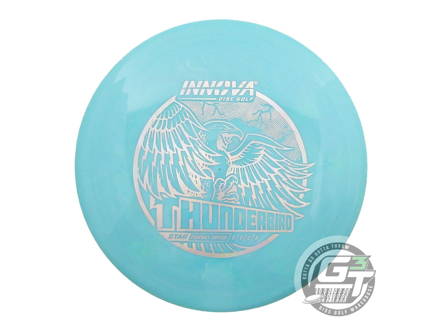 USED Innova Star Thunderbird 171g Teal Silver Holo Foil Distance Driver Disc