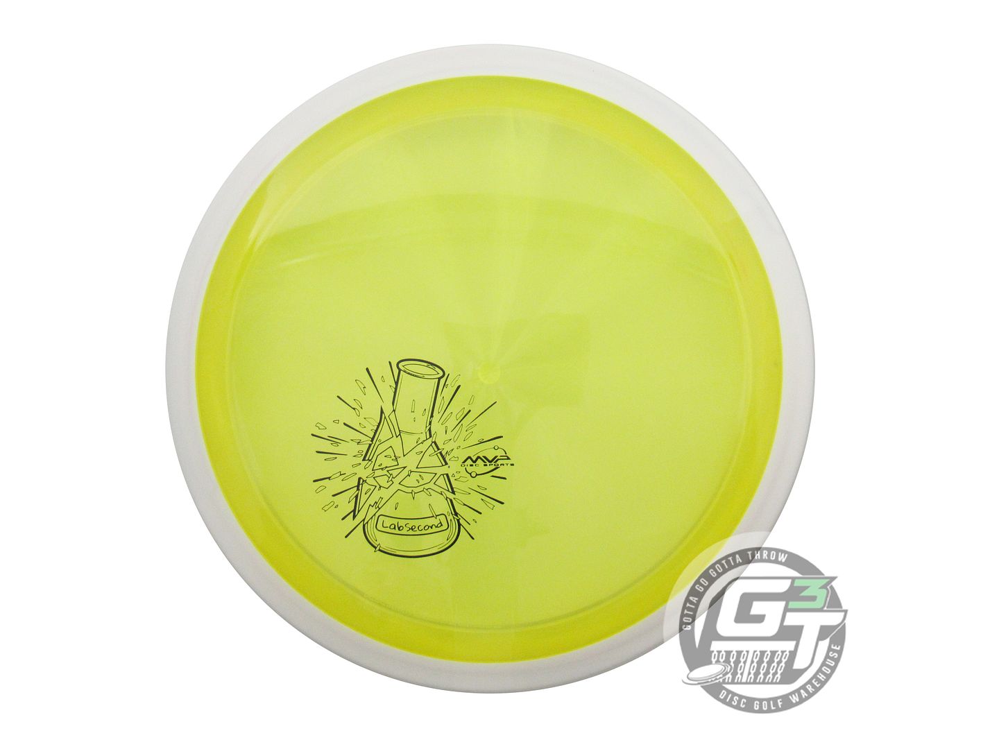 NOS Axiom Discs X-OUT Proton Vanish 159g Yellow White Rim Distance Driver Disc
