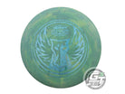 USED Discraft BRO-D Rubber Blend Swirl Roach 173g Green Teal Shatter Putter Disc