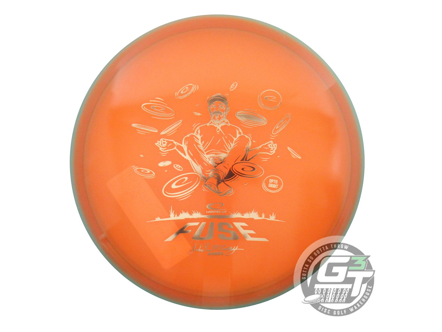 Latitude 64 Limited Edition 2025 Team Series JohnE McCray Opto Orbit Fuse Midrange Golf Disc (Individually Listed)