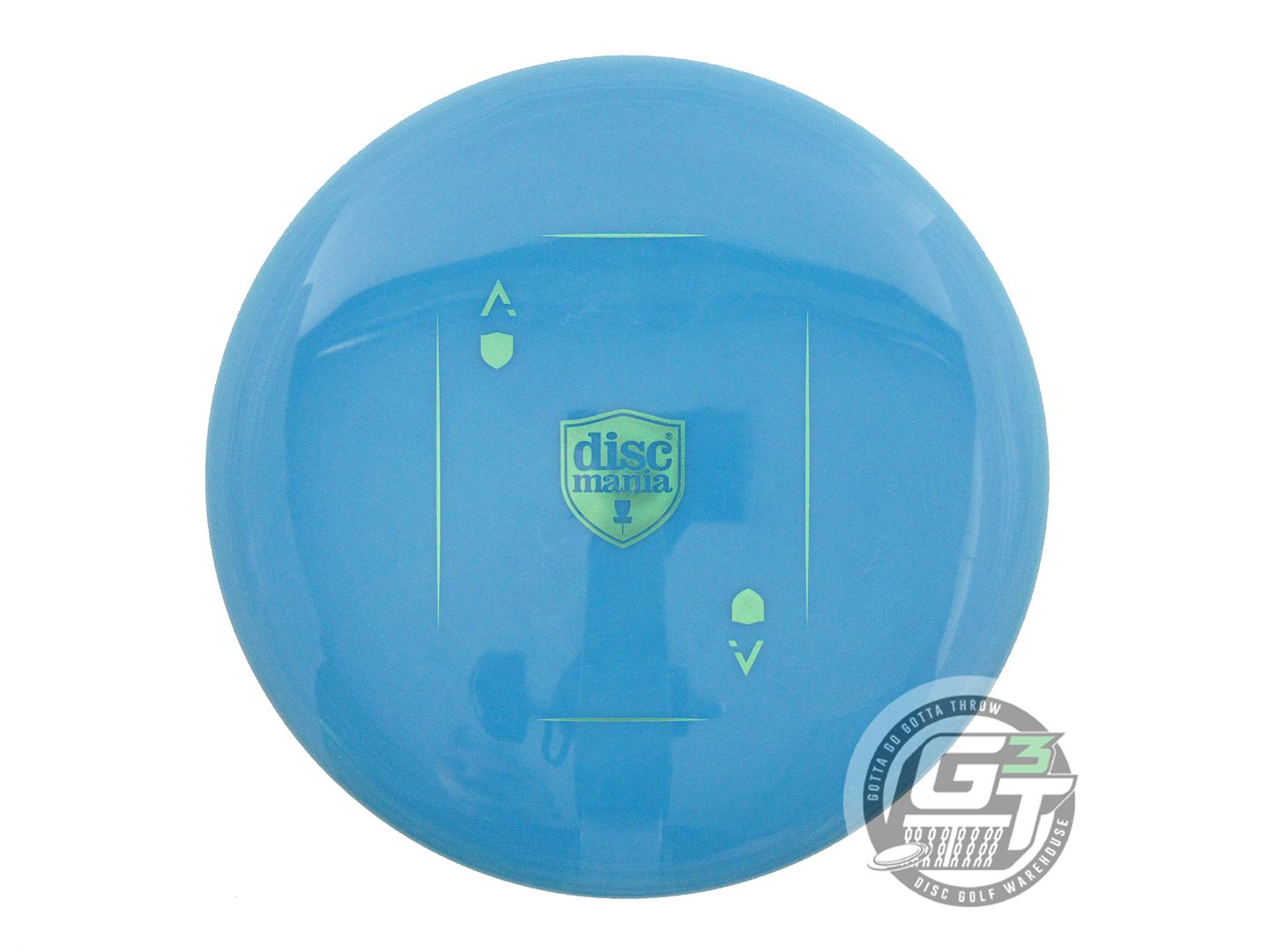 NOS DiscMania Soft Neo Notion 174g Teal Green Glitter Foil Putter Golf Disc