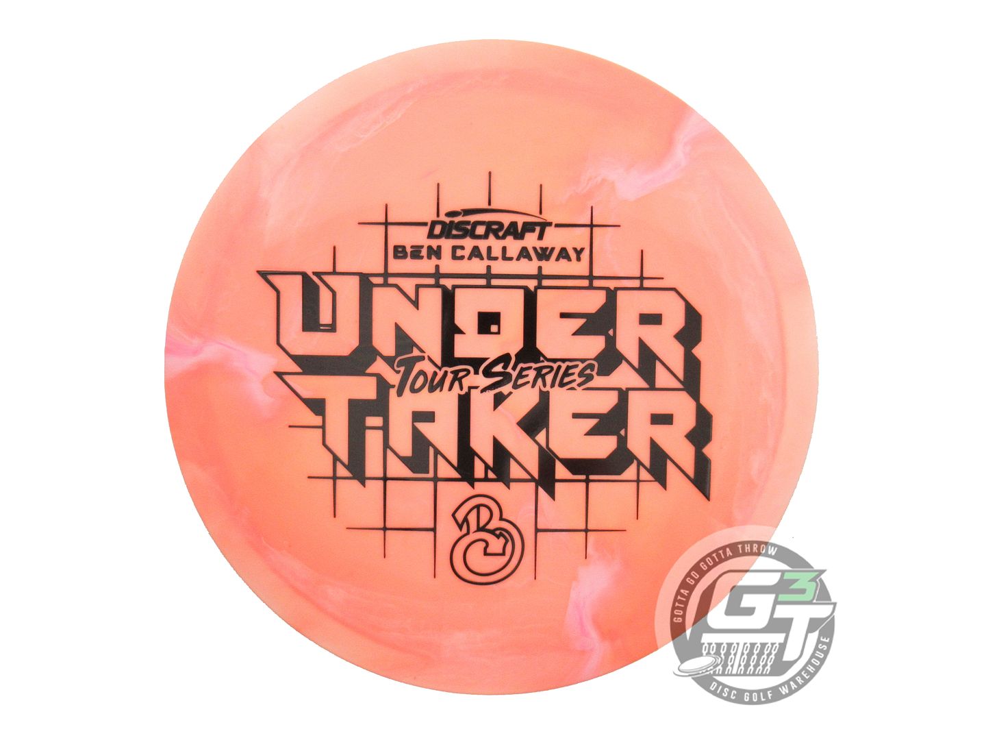 USED Discraft [CALLAWAY] Swirl ESP Undertaker 175g Orange Distance Driver Disc