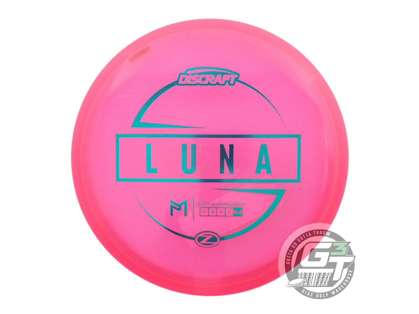 Discraft Paul McBeth Signature Elite Z Luna Putter Golf Disc (Individually Listed) - Gotta Go Gotta Throw
