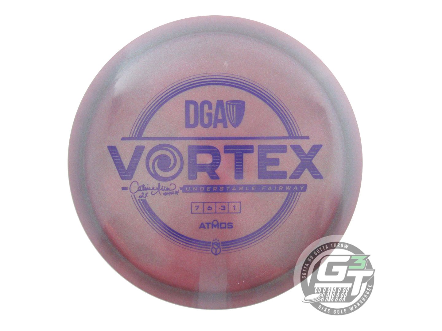 DGA Atmos Vortex [Catrina Allen 2X] Fairway Driver Golf Disc (Individually Listed)