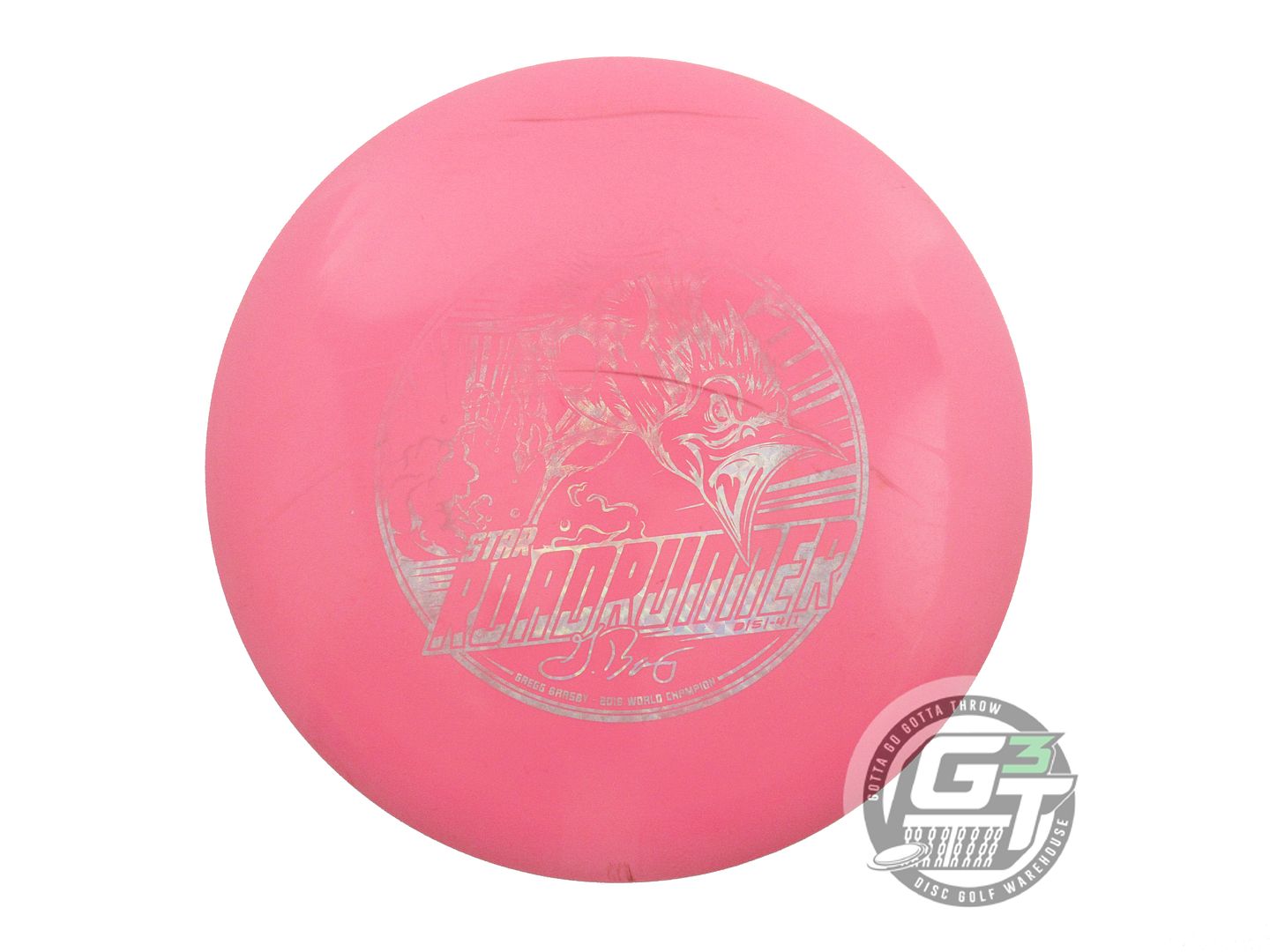 USED Innova [BARSBY] Star Roadrunner 167g Pink Silver Prism Foil Driver Disc