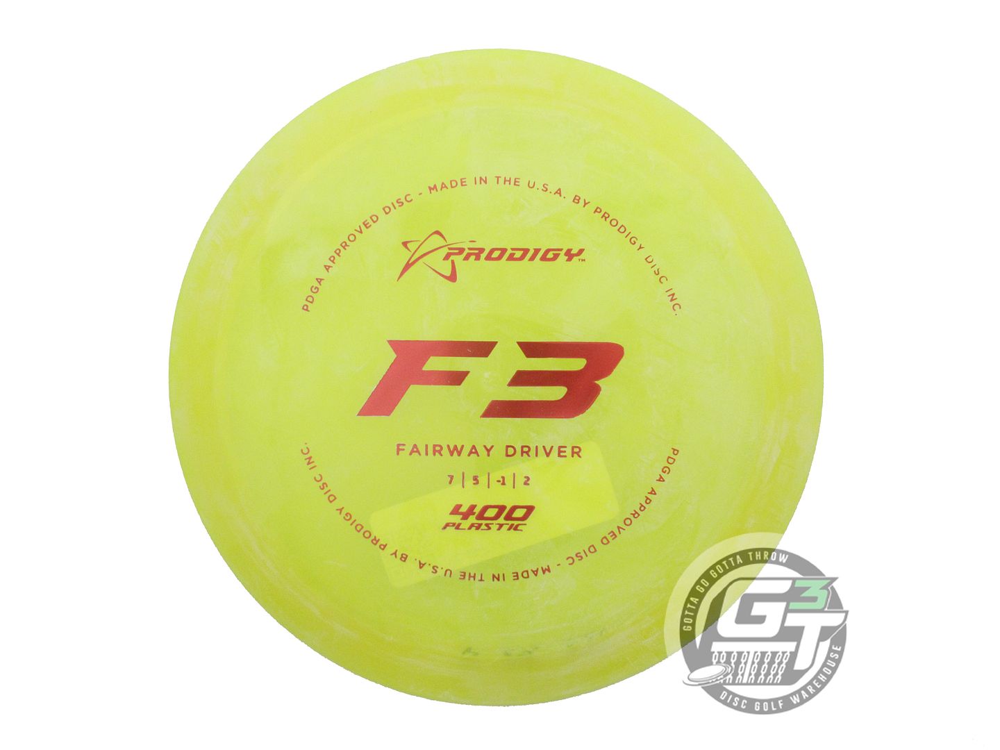 Prodigy 400 Series F3 Fairway Driver Golf Disc (Individually Listed)