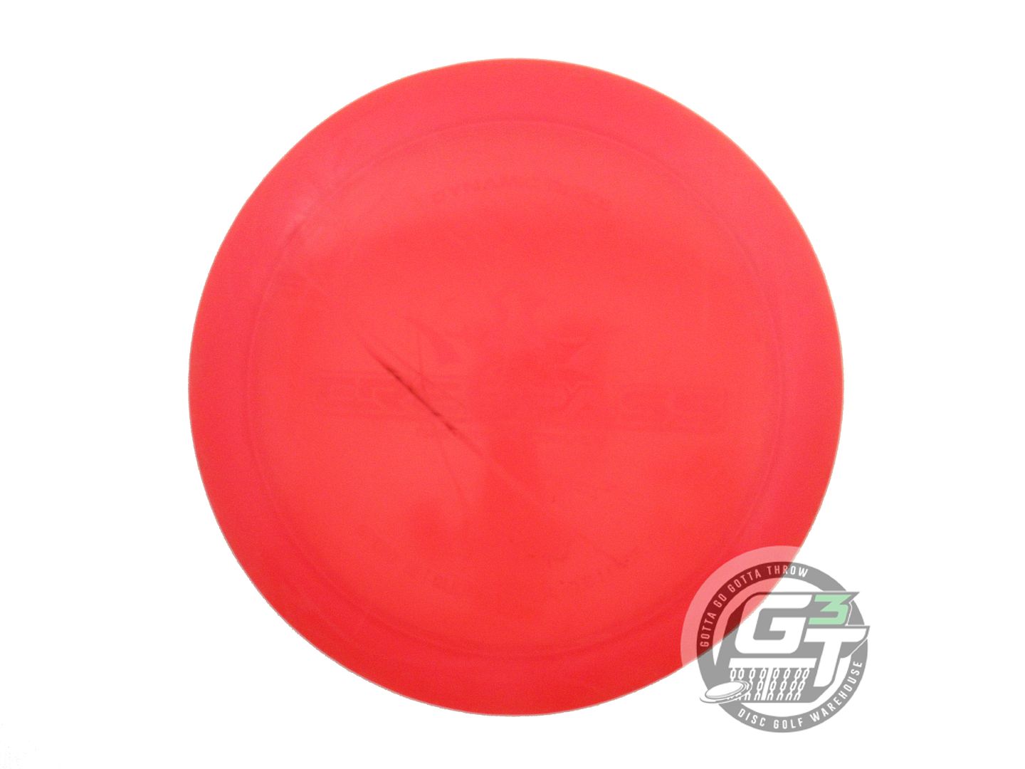 USED Dynamic Discs Lucid Trespass 168g Red Wiped Stamp Distance Driver Golf Disc