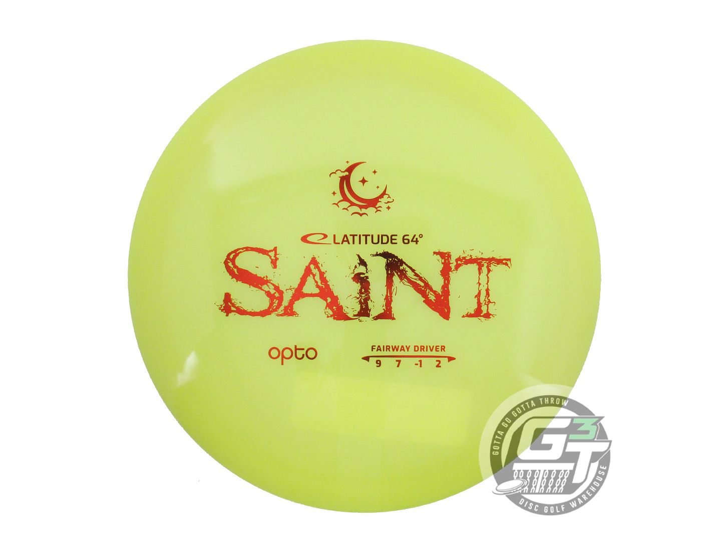 Latitude 64 Moonshine Glow Opto Saint Fairway Driver Golf Disc (Individually Listed)