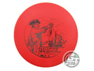 USED Latitude 64 Retro Pirate 144g Red Black Stamp Midrange Golf Disc