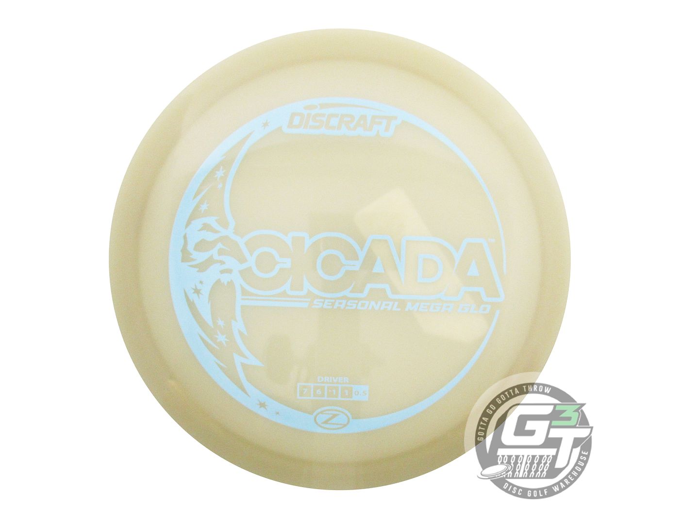 Discraft Seasonal Mega Glo Z Cicada Fairway Driver Golf Disc (Individually Listed)