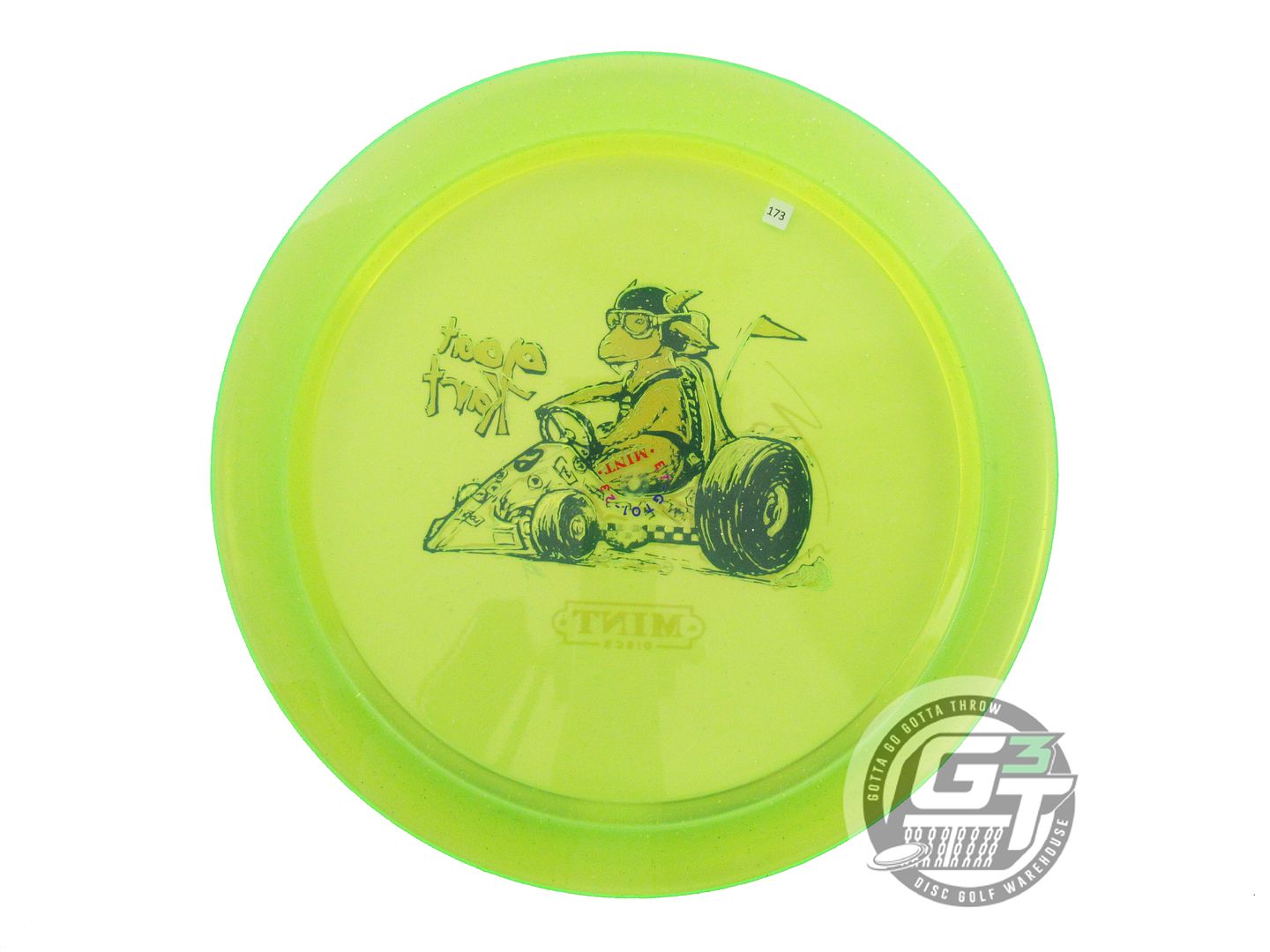 NOS Mint Discs GOAT CART Eternal Goat 173g Yellow Distance Driver Golf Disc