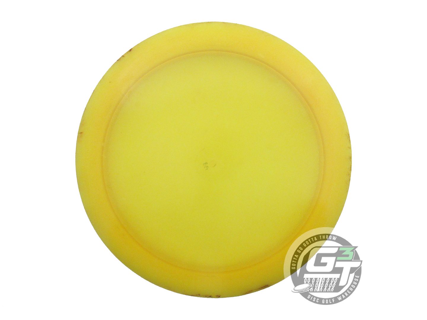 USED Innova Blizzard Boss 158g Yellow Wiped Stamp Distance Driver Golf Disc