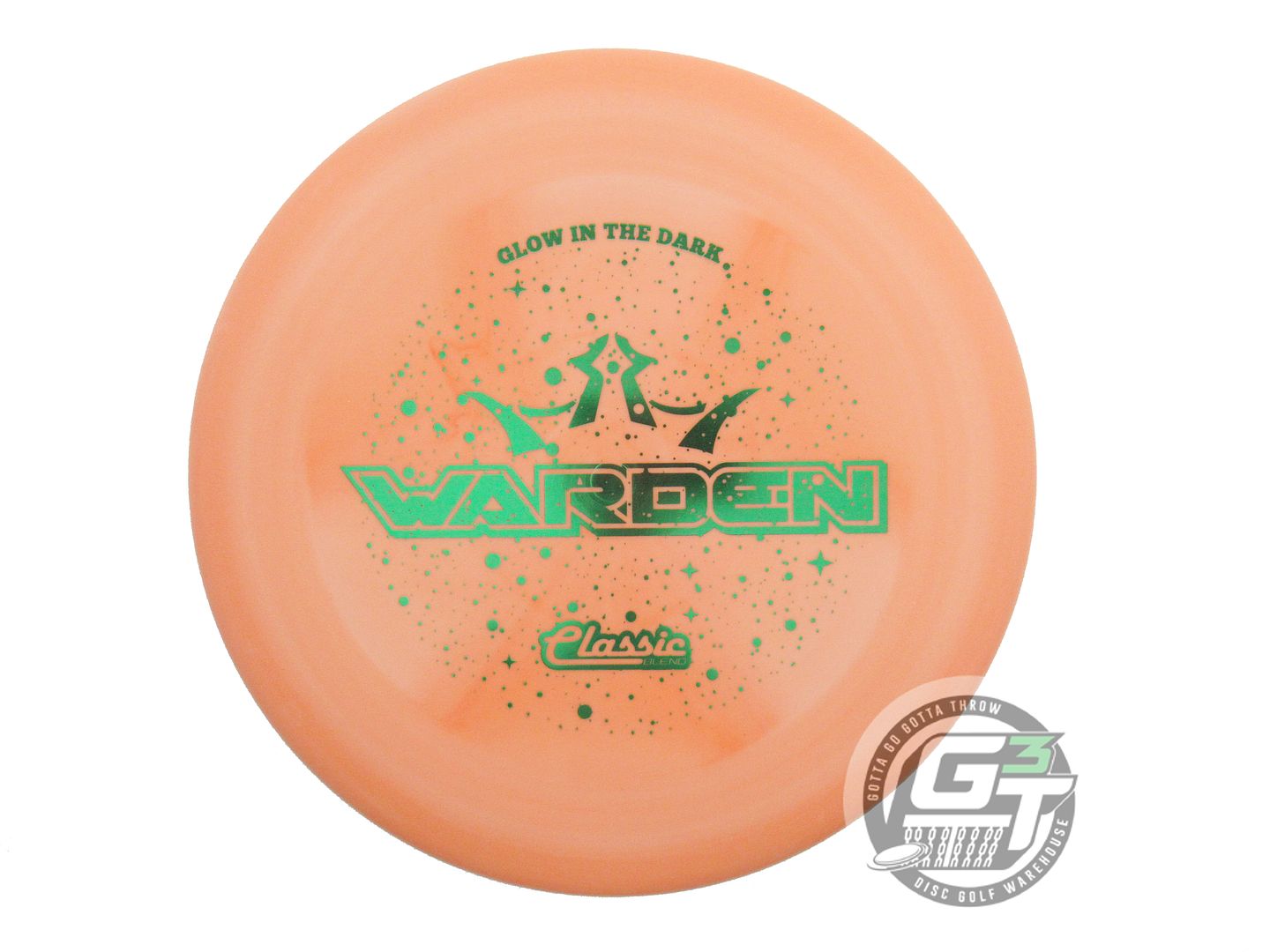 Dynamic Discs Limited Edition Stars Stamp Moonshine Glow Classic Blend Warden Putter Golf Disc (Individually Listed)