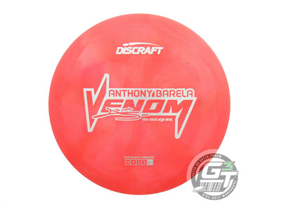 Discraft Limited Edition 2025 Tour Series Anthony Barela Swirl Elite Z Venom Distance Driver Golf Disc (Individually Listed)