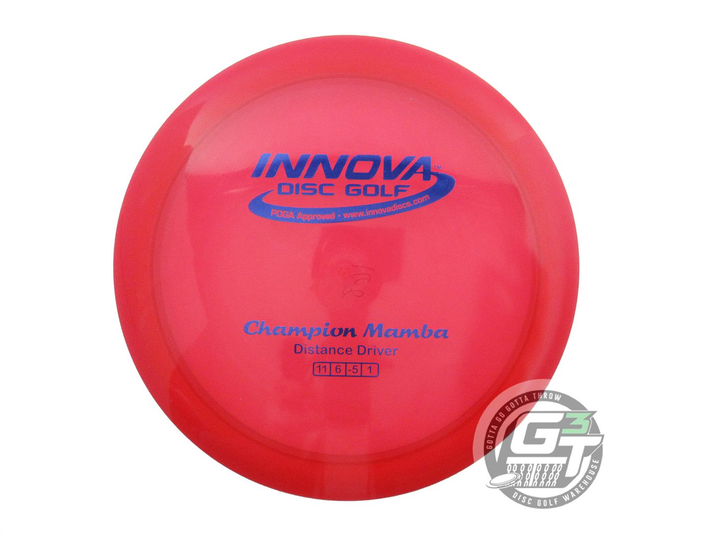 USED Innova Champion Mamba 168g Red Blue Foil Distance Driver Golf Disc