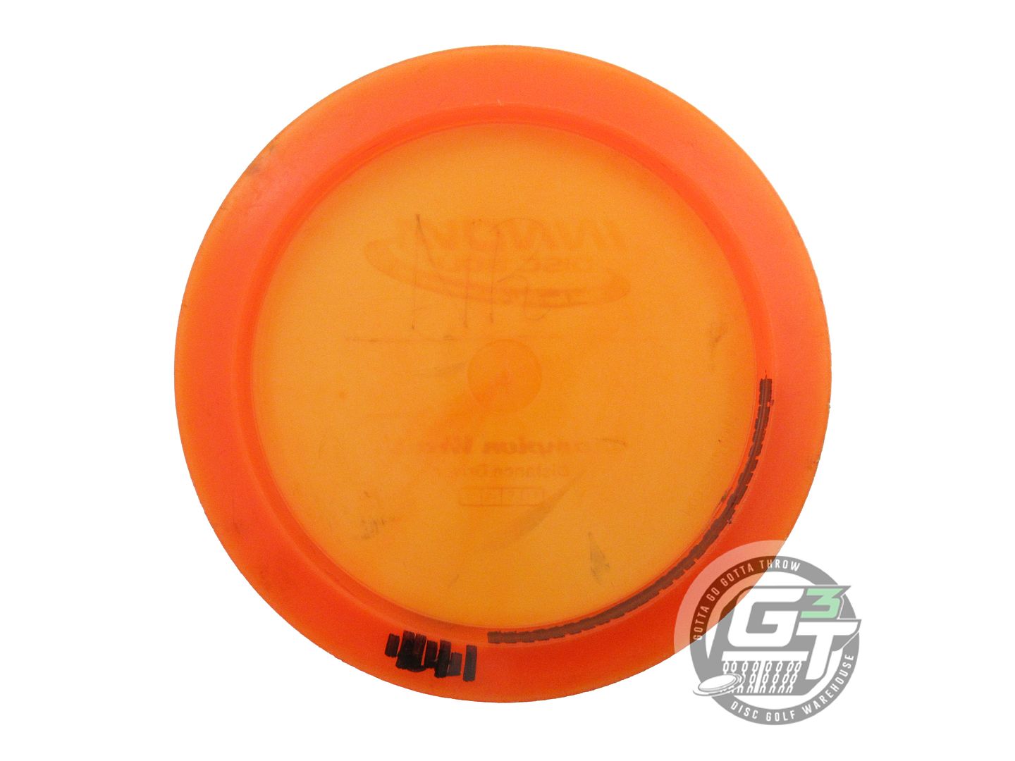 USED Innova Champion Wraith 172g Orange Silver Foil Distance Driver Golf Disc