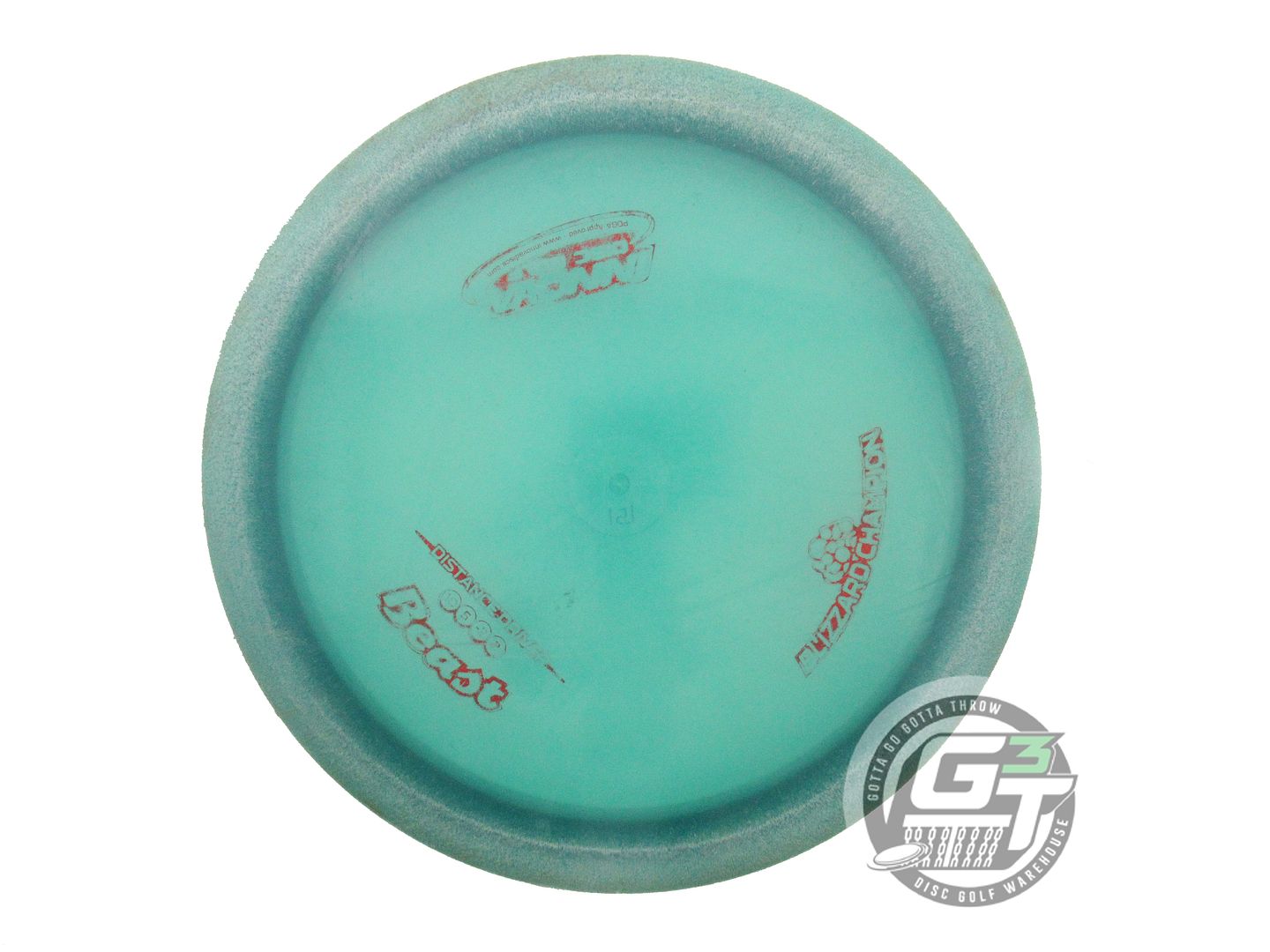 USED Innova Blizzard Beast 151g Green Red Foil Distance Driver Golf Disc