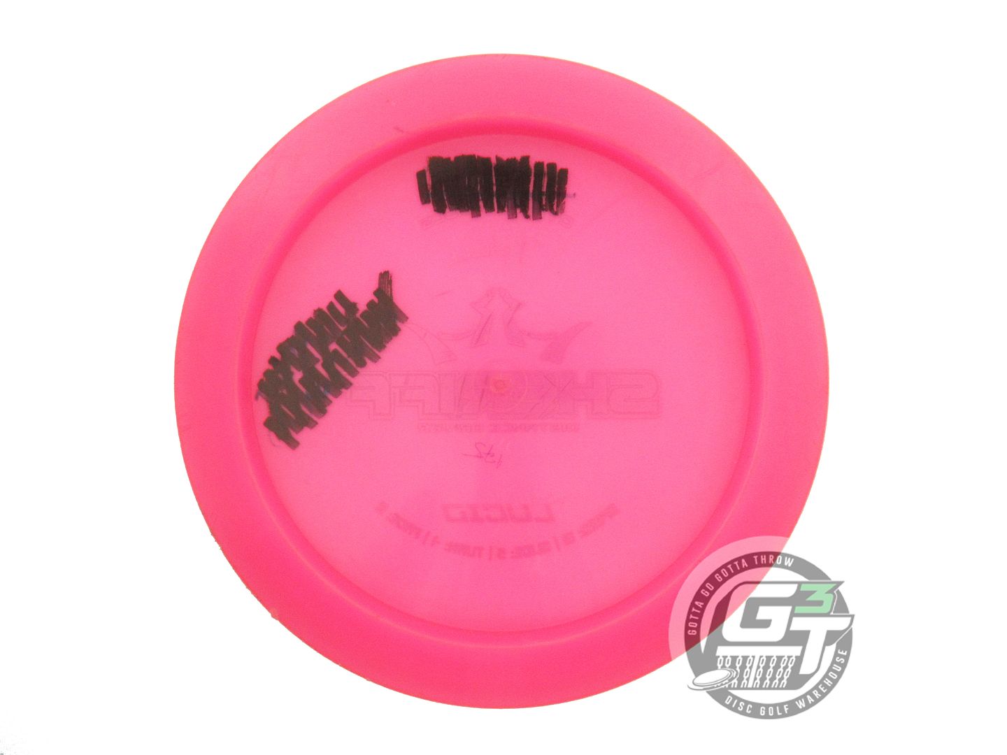 USED Dynamic Discs Lucid Sheriff 174g Pink Teal Foil Distance Driver Golf Disc
