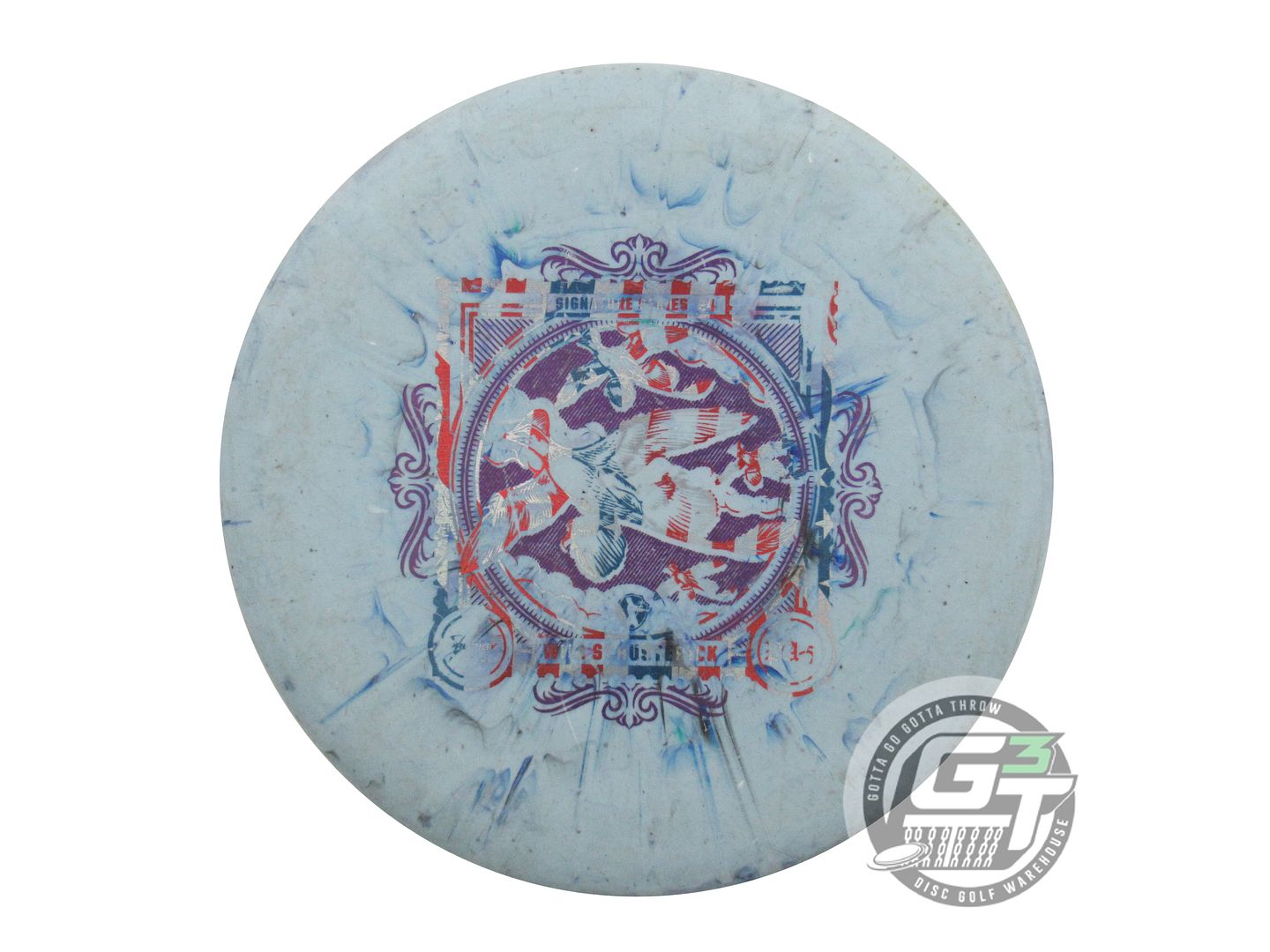 USED Prodigy Discs 300 Fractal PA5 174g Blue-Gray-Black Putter Golf Disc