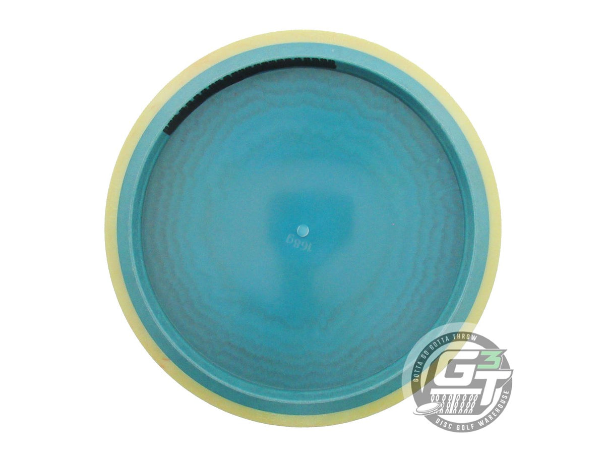 USED Axiom Discs Fission Crave 168g Blue Mustard Rim Fairway Driver Golf Disc