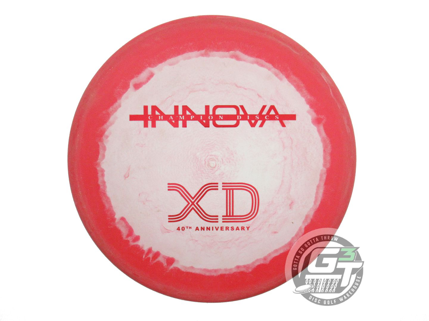 USED Innova [40 YEAR] Halo Nexus XD Plus 172g Red-White Putter Golf Disc