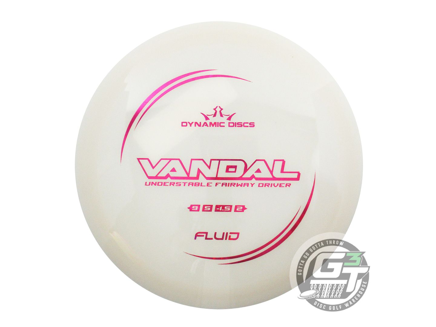 Dynamic Discs Fluid Vandal Fairway Driver Golf Disc (Individually Listed)