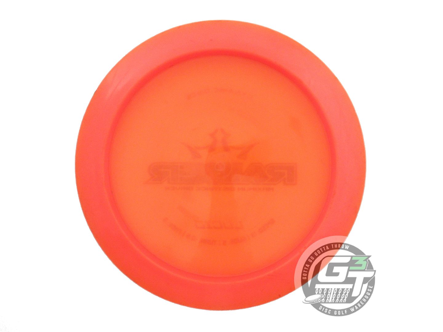 USED Dynamic Discs Lucid Raider 175g Orange Pink Foil Distance Driver Golf Disc