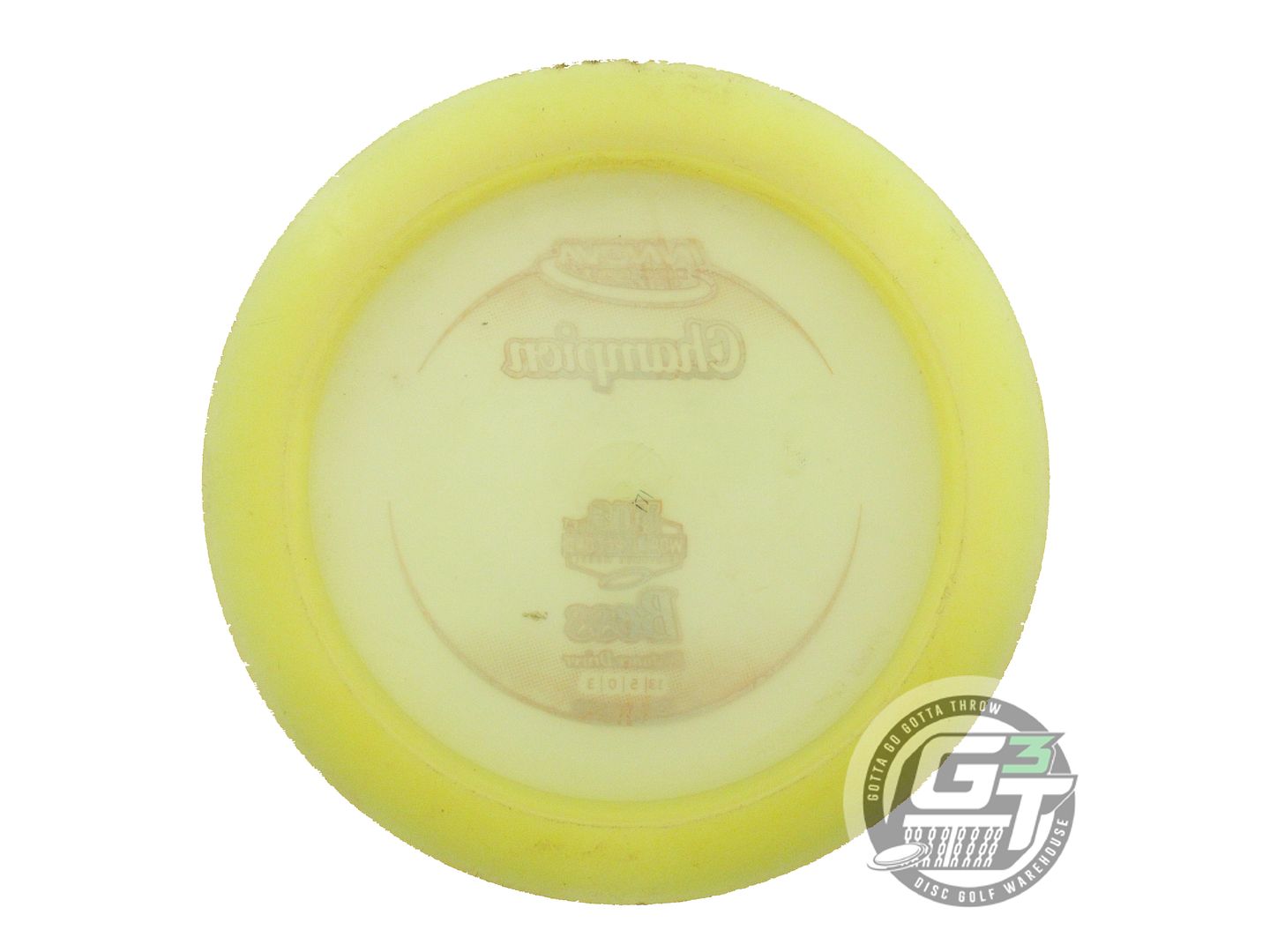 USED Innova Champion Boss 171g Yellow Orange Foil Distance Driver Golf Disc