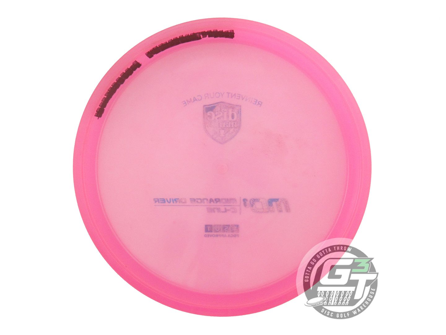 USED DiscMania C-Line MD3 177g Pink Blue Foil Midrange Golf Disc