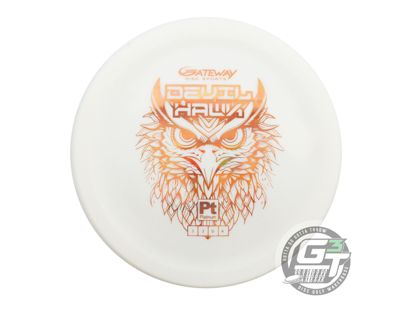 Gateway Platinum Devil Hawk Putter Golf Disc (Individually Listed)