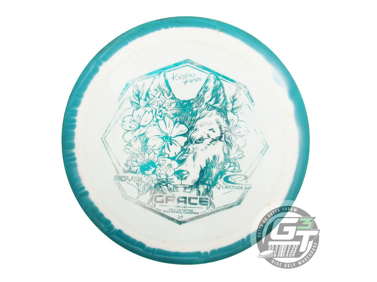 USED Latitude 64 [TATTAR] Royal Grand Orbit Grace 174g Green-White Driver Disc