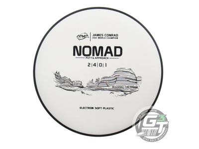 MVP Electron Soft Nomad [James Conrad 1X] Putter Golf Disc (Individually Listed)