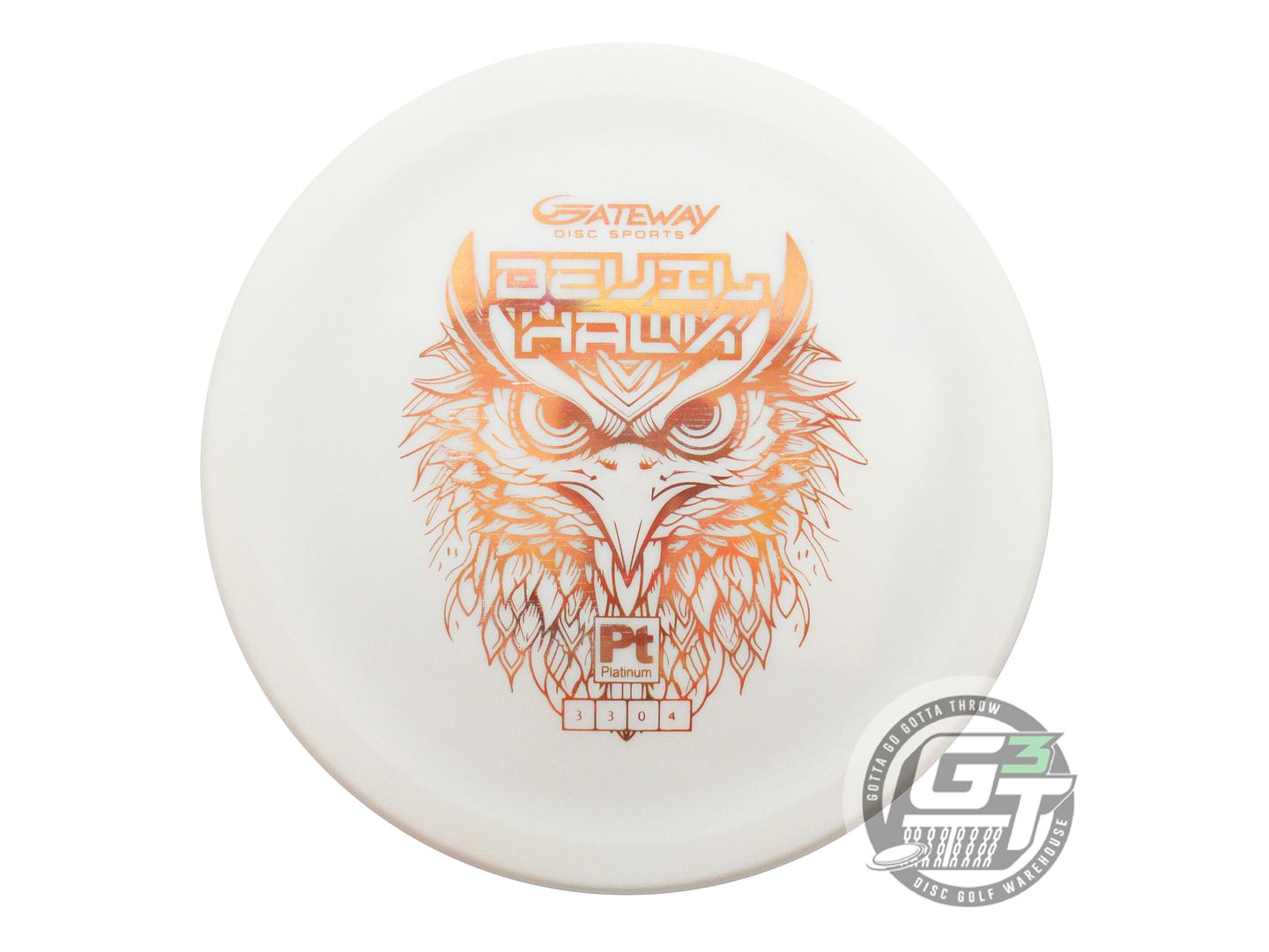 Gateway Platinum Devil Hawk Putter Golf Disc (Individually Listed)