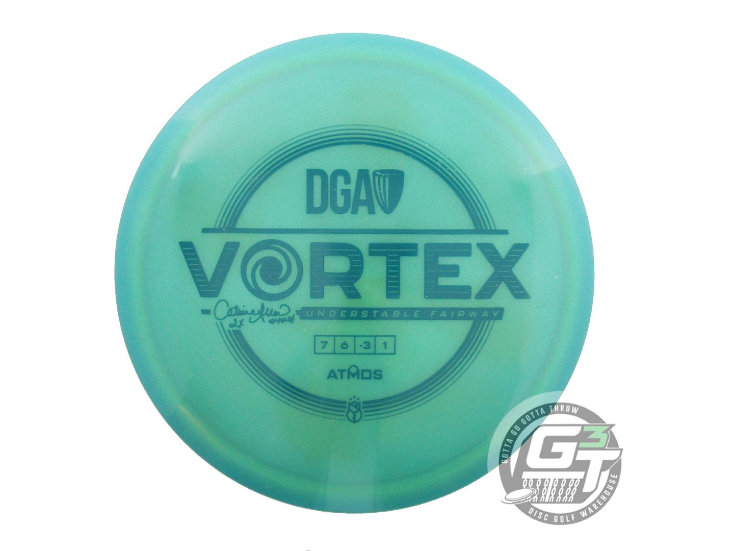 DGA Atmos Vortex [Catrina Allen 2X] Fairway Driver Golf Disc (Individually Listed)
