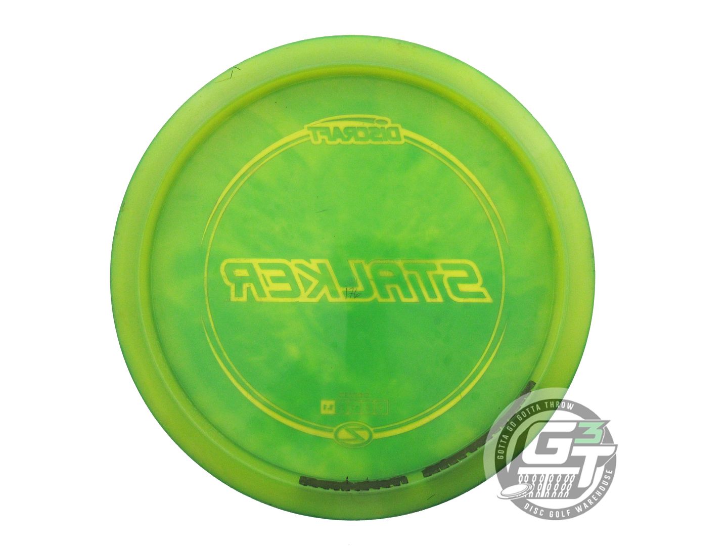USED Discraft Z Stalker 174g Lime Sunset Foil HOME DYED Fairway Driver Golf Disc