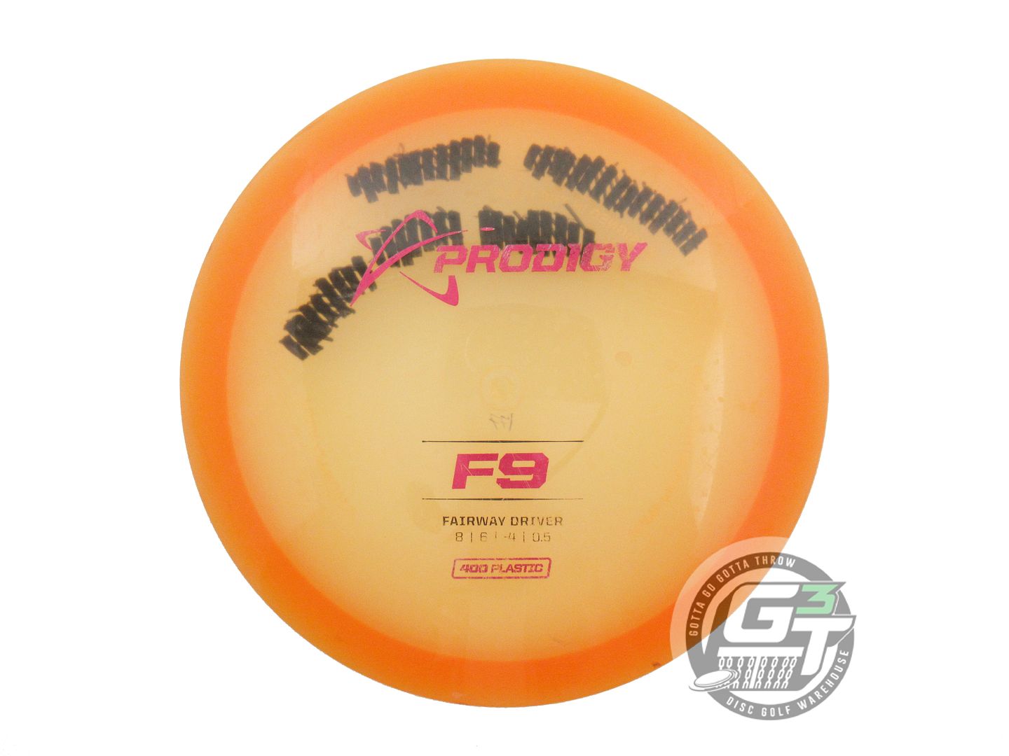 USED Prodigy Discs 400 F9 177g Orange Red Foil Fairway Driver Golf Disc