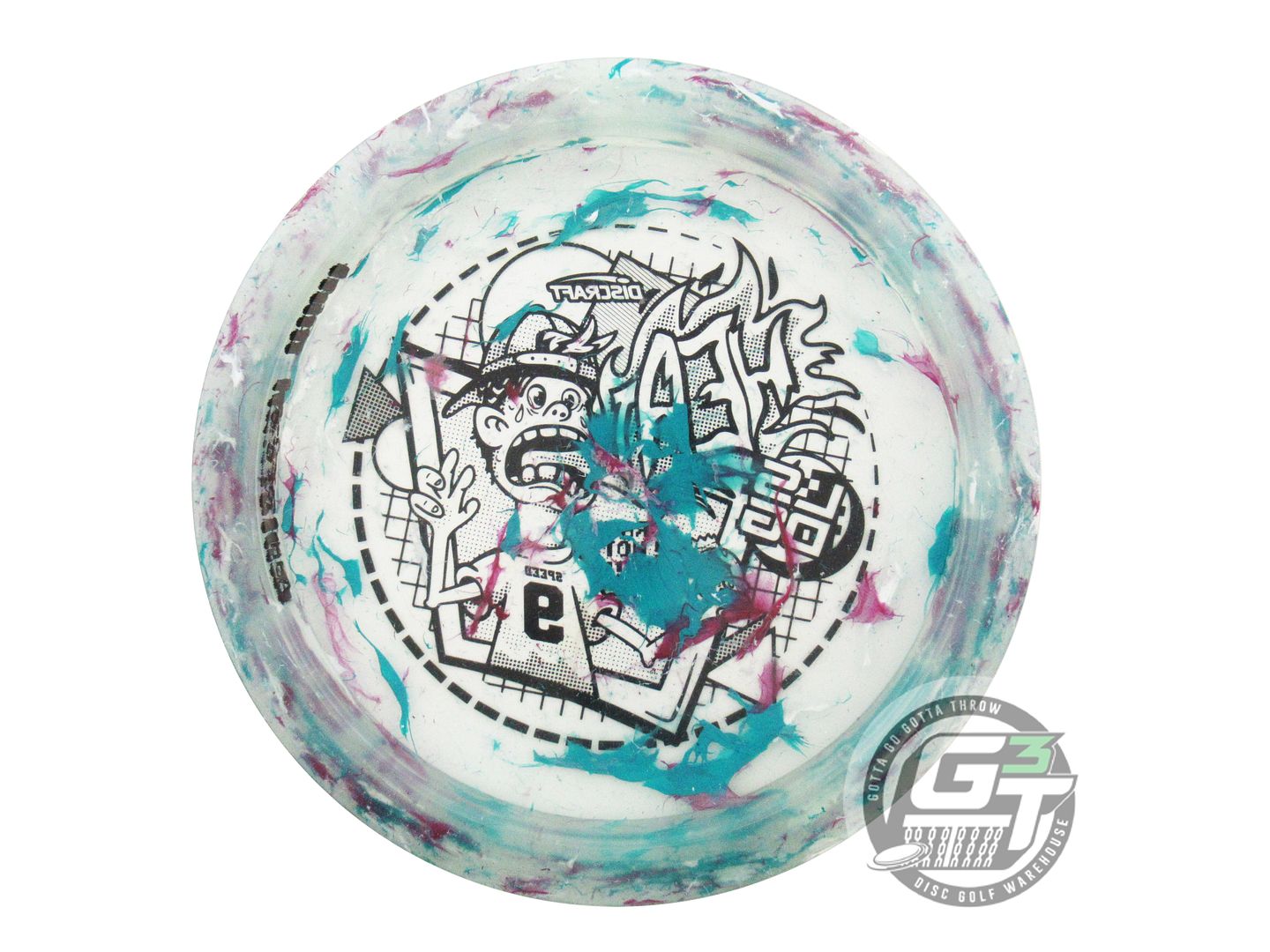 USED Discraft [LEDGESTONE] Jawbreaker Z FLX Heat 175g Black Stamp Driver Disc