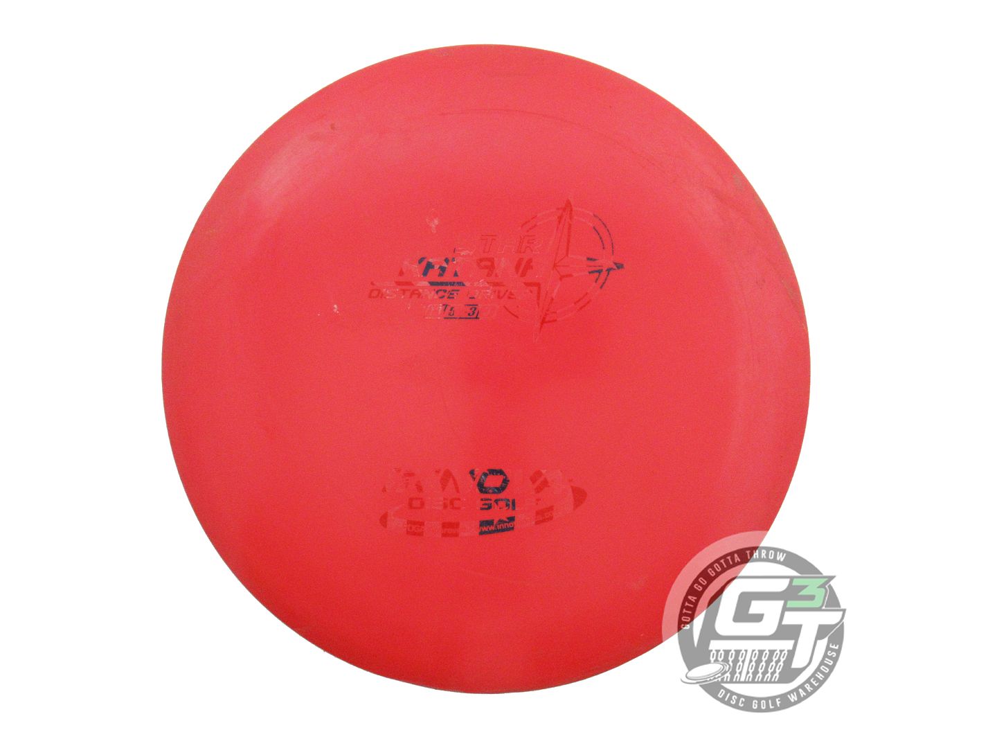 USED Innova Star Katana 175g Red Flag Foil Distance Driver Golf Disc