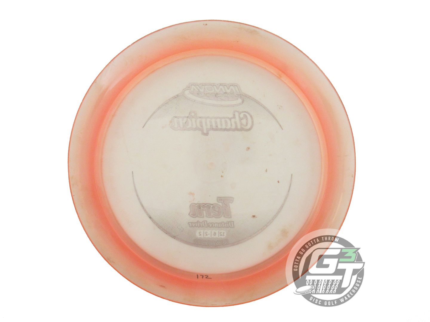 USED Innova Champion Tern 172g Peach Black Stamp Distance Driver Golf Disc