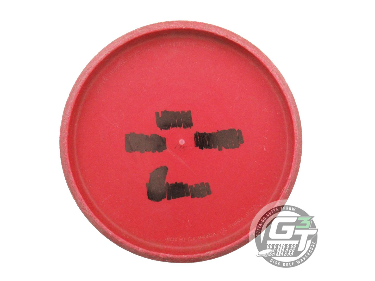 USED Innova DX Aviar3 175g Red Aqua Foil Putter Golf Disc