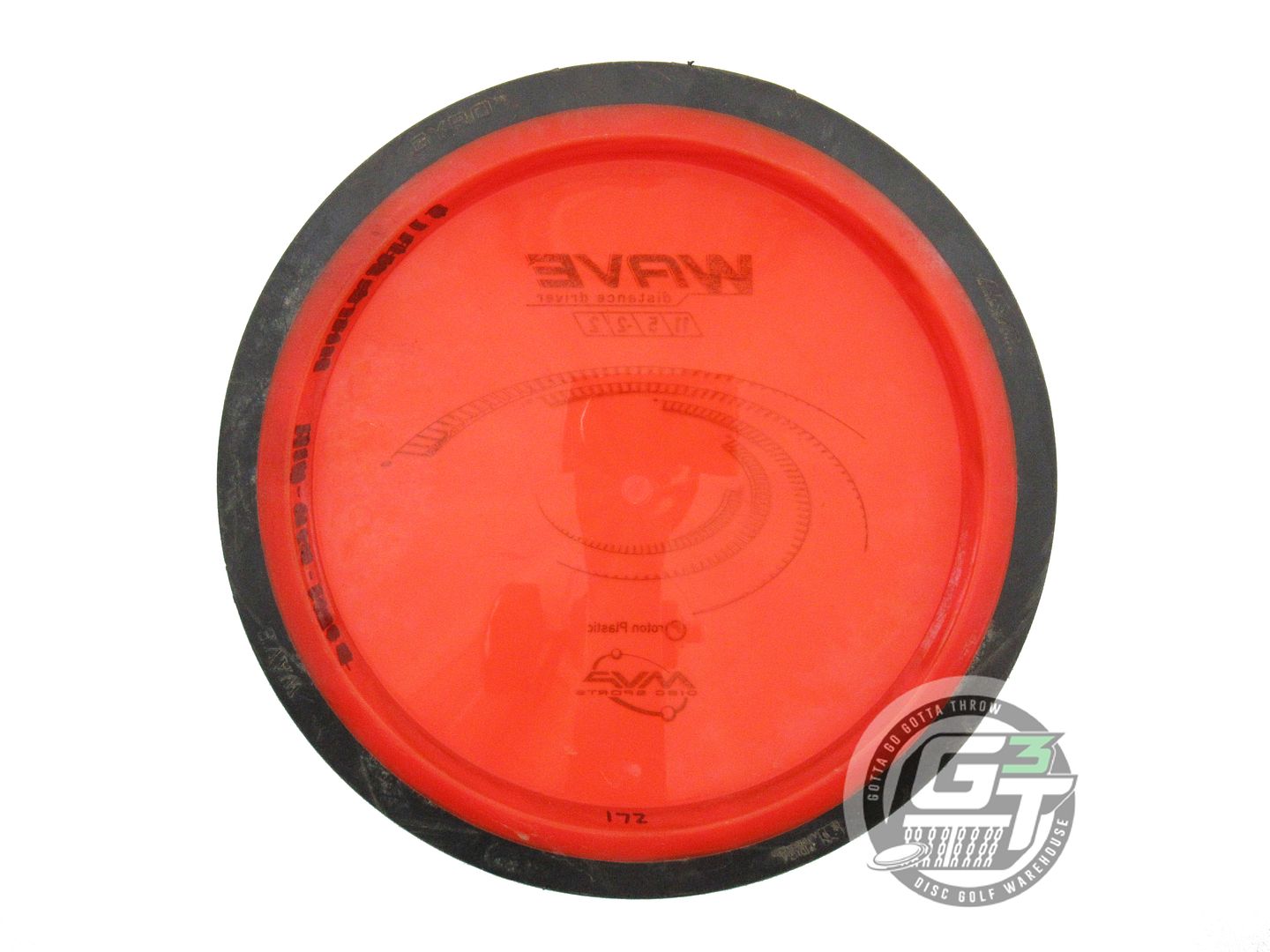 USED MVP Disc Sports Proton Wave 172g Orange Distance Driver Golf Disc